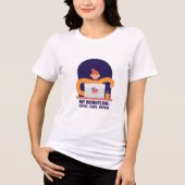 Mijn workflow: koffie, code, herhaal drukke Kantoo Tri-Blend Shirt (Voorkant)
