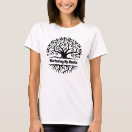 Mijn wortels koesteren t-shirt