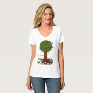 mijn wortels zijn diep t-shirt