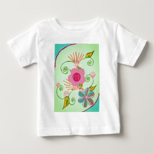 Mijn XOXO Little Princess Floral Art Print Design (Voorkant)