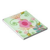 Mijn XOXO Little Princess Floral Art Print Design Notitieblok (Schuin)