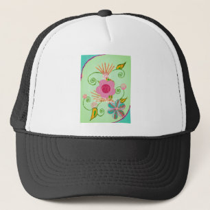 Mijn XOXO Little Princess Floral Art Print Design Trucker Pet