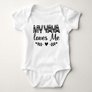Mijn Yaya houdt van me Romper