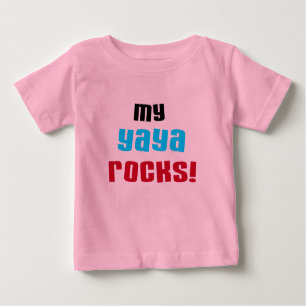 Mijn Yaya Rocks T shirten en geschenken