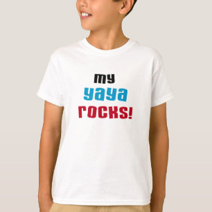 Mijn Yaya Rocks T shirten en geschenken T-shirt