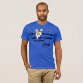 Mijn "YOKE" is een gemakkelijk bijbelcitaat T-shirt (Voorkant volledig)