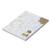 Mijn Yorkie Ate mijn Lesson Plan Notitieblok (Linkerzijde)