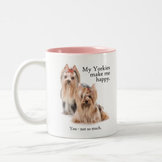 Mijn Yorkies Mok (Links)