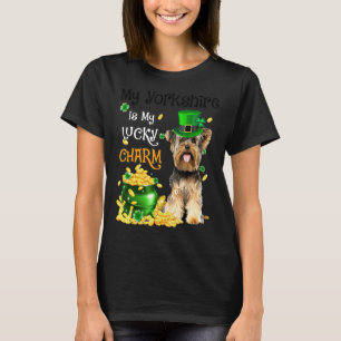 Mijn Yorkshire Terrier is mijn Lucky Charm Cute Do T-shirt