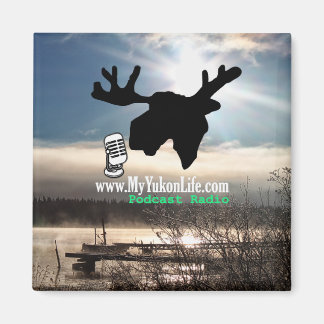 Mijn Yukon Life riviermagneet Magneet