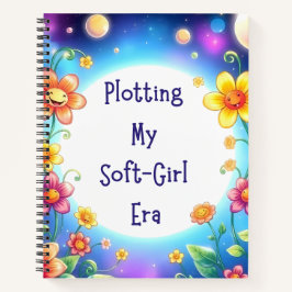 Mijn zachte meisje tijdperk - Bloemen Notitieboek