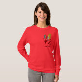 Mijn zak. Mijn pennen. (Rood) T-shirt (Voorkant volledig)