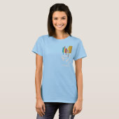 Mijn zakje. Mijn pennen. (wit) T-shirt (Voorkant volledig)