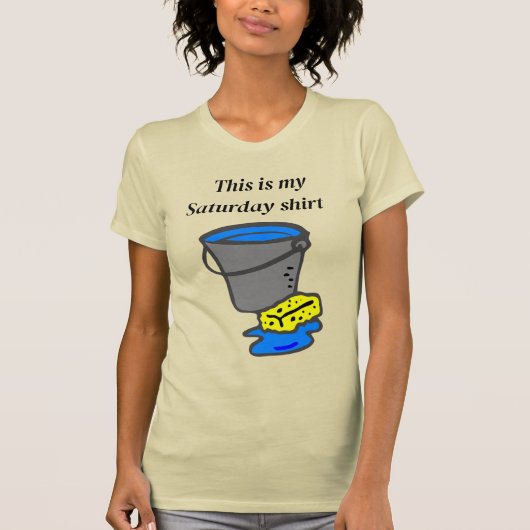 Mijn zaterdag Shirt (Voorkant)