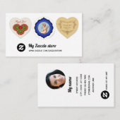 Mijn Zazzle-winkel Showcase artwork-portfolio CC10 Visitekaartje (Voorkant / Achterkant)