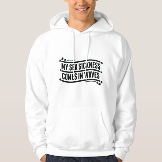 Mijn Zee Ziekte Hoodie (Voorkant)