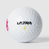 Mijn Zeemeermin en Dolphin Golfballen (Logo)