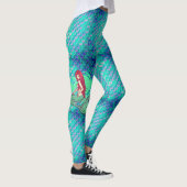 Mijn zeemeermin Leggings met weegschalen Women's W (Rechts)