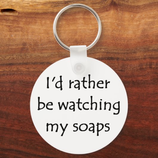 Mijn zeep sleutelhanger (Voorkant)