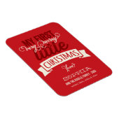 Mijn zeer prettige kerstkerst Baby 1 kerst Magneet (Rechterzijde)