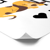 Mijn zegen hebben een spijkerbroek poster (Hoek)