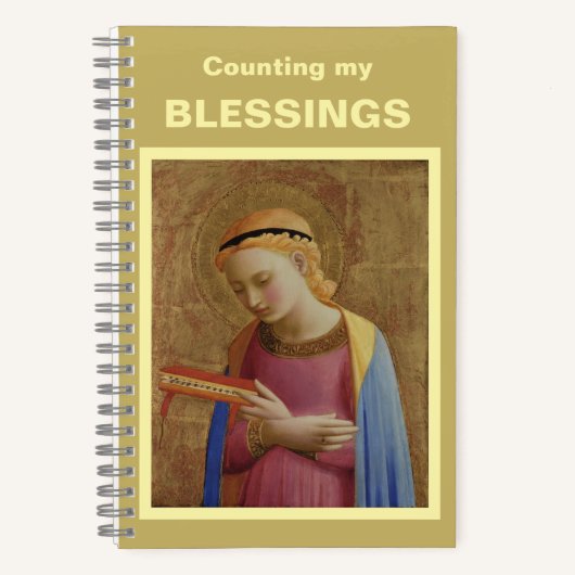 Mijn zegeningen tellen notitieboek (Voorkant)