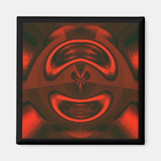Mijn zelfgemaakte robotmagneet magneet (Voorkant)