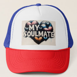 Mijn Zielsverwant in Hart Trucker Pet