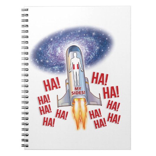 Mijn zijdelingse laptop (80 pagina's B&W) Notitieboek (Voorkant)