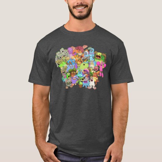 Mijn zingende monsters 4 vriend t-shirt (Voorkant)