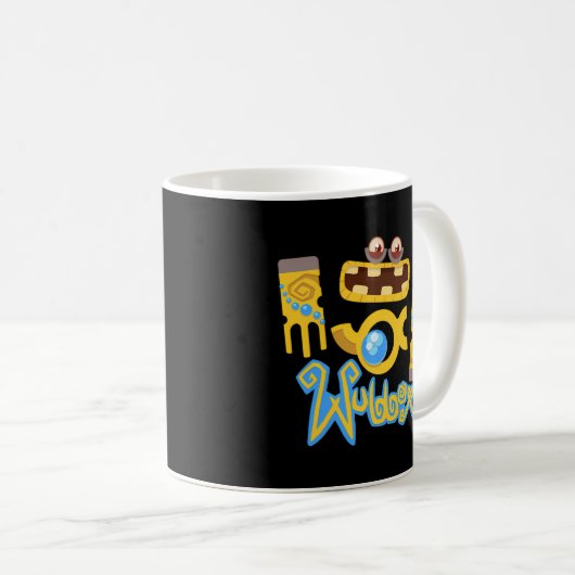 Mijn Zingende Monsters Wubbox Blue Small Koffiemok (Voorkant rechts)