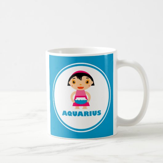 Mijn Zodiac Sign is Aquarius Koffiemok (Rechts)