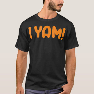 Mijn zoete aardappel I Yam stelt paren Thanksgivin T-shirt