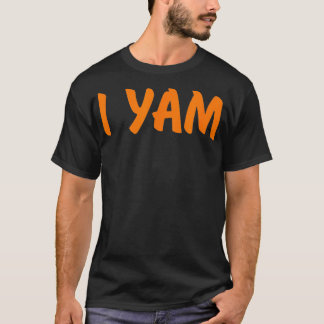 Mijn zoete aardappel I Yam stelt paren Thanksgivin T-shirt