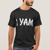 Mijn zoete aardappel I Yam stelt paren Thanksgivin