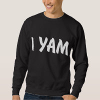 Mijn zoete aardappel I Yam stelt paren Thanksgivin