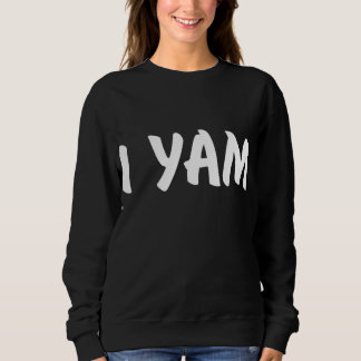 Mijn zoete aardappel I Yam stelt paren Thanksgivin Trui