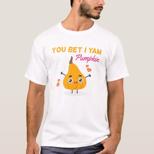 Mijn zoete aardappel - Je laat me Yam Couple's Tha T-shirt (Voorkant)