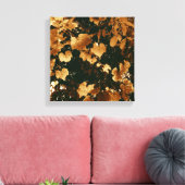 Mijn zoete herfst lekt canvas afdruk (Insitu (Woonkamer))
