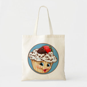 Mijn zoete kleine cupcake tote bag