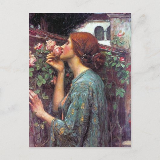 Mijn zoete Roos Briefkaart (Voorkant)