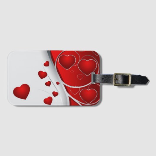 ***MIJN ZOETE VALENTIJN*** BAGAGELABEL OF IDENTIFI (Voorkant (horizontaal))
