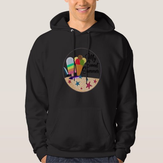 Mijn zoete zomer hoodie (Voorkant)