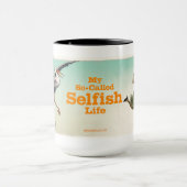 "Mijn zogenaamde Selfish Life"-Mok (officieel) Mok (Midden)