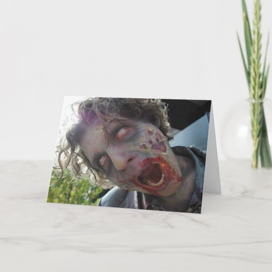 Mijn Zombie Valentijn Feestdagen Kaart (Voorkant)