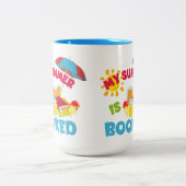 Mijn zomer is een Mok met tweetone koffie. (Center)