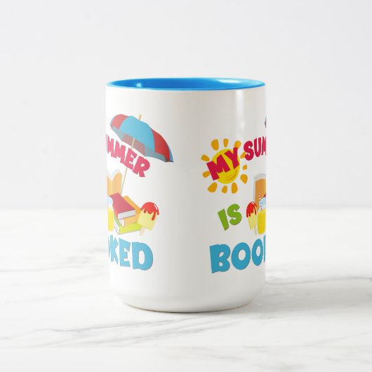 Mijn zomer is een Mok met tweetone koffie. (Center)