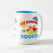 Mijn zomer is een Mok met tweetone koffie. (Voorkant rechts)