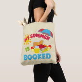 Mijn zomer is geboekt Canvas tas (Dichtbij)