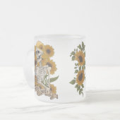 Mijn zomer is geboekt matglas koffiemok (Voorkant links)